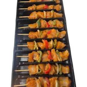 Sjasliek 9 stuks € 16  **Aanbieding**